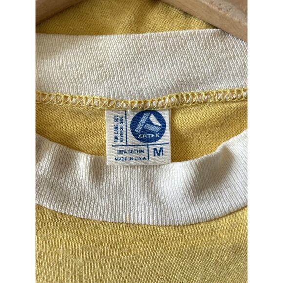 Vintage Creighton University T Shirt Single Stitch Short Sleeve Unisex Medium - Picture 5 of 6